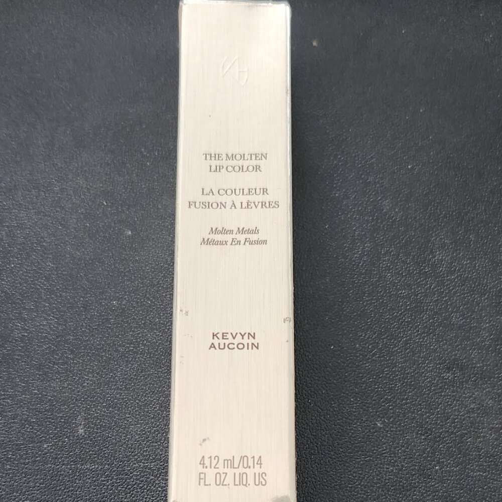 KEVYN AUCOIN The Molten Lip Color Molten Metals BRONZE - 4.12mL/0.14oz NIB